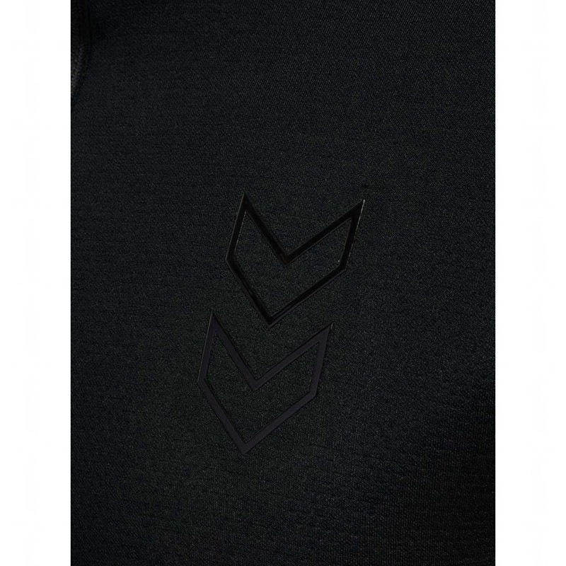 Sweats Hummel Active Pl Half Zip Homme Noir | 593178-964