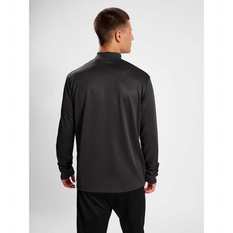 Sweats Hummel Active Pl Half Zip Homme Noir | 521471-961