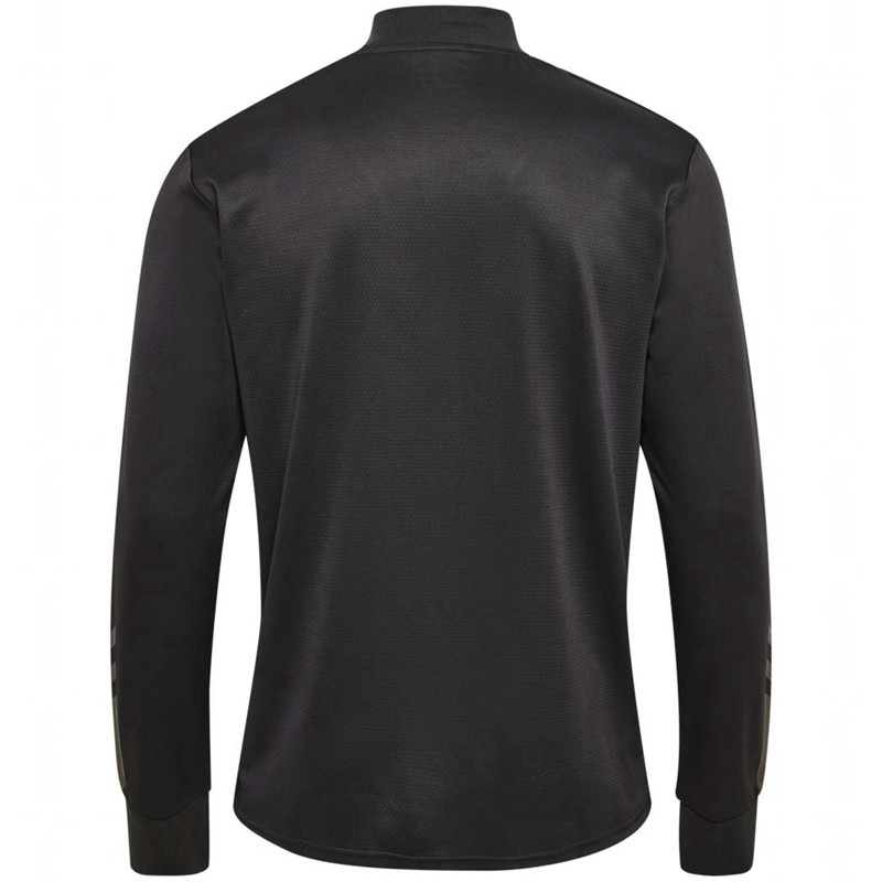Sweats Hummel Active Pl Half Zip Homme Noir | 521471-961