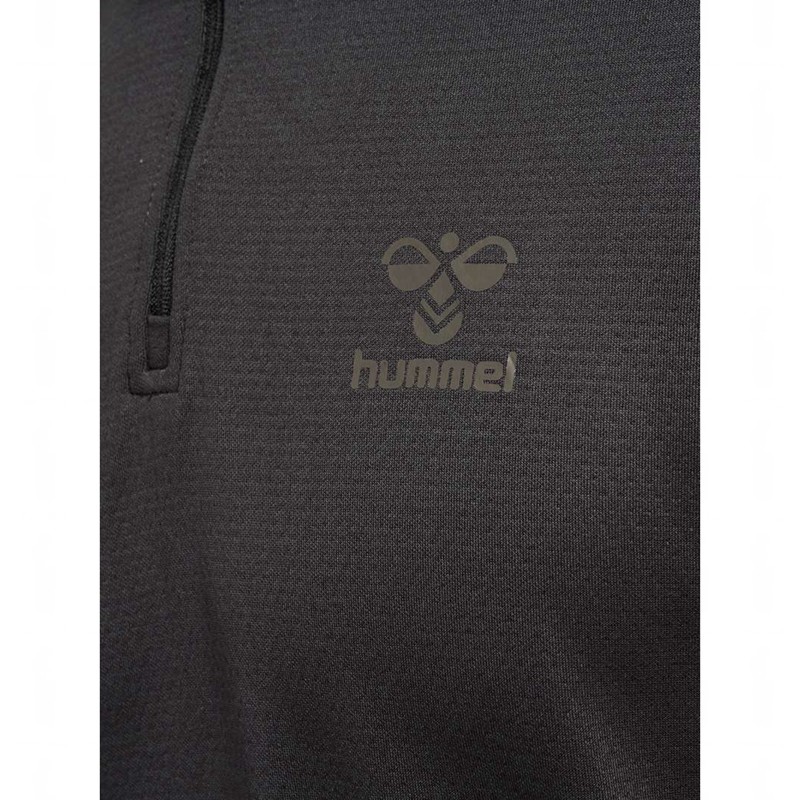 Sweats Hummel Active Pl Half Zip Homme Noir | 521471-961