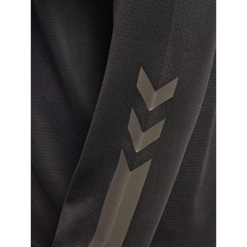 Sweats Hummel Active Pl Half Zip Homme Noir | 521471-961