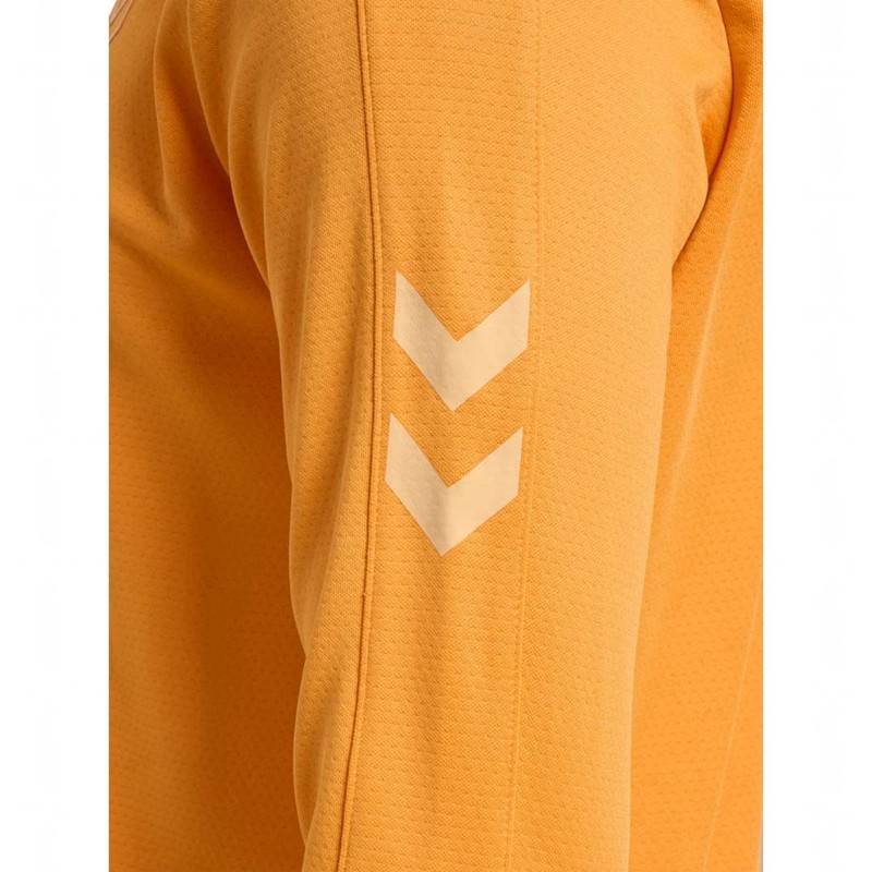 Sweats Hummel Active Pl Half Zip Homme Orange | 961076-984
