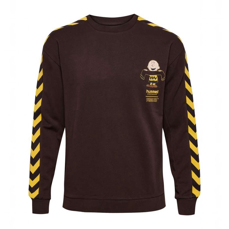 Sweats Hummel Archive Peanuts Homme Chocolat | 020604-281