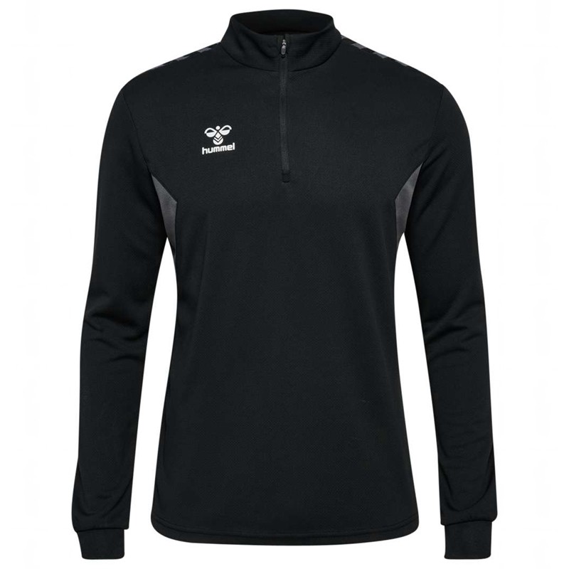 Sweats Hummel Authentic Half Zip Sweat Homme Noir | 538100-311
