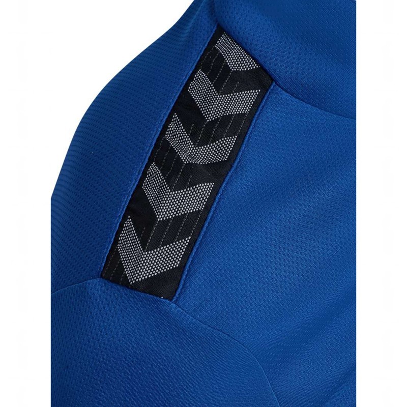 Sweats Hummel Authentic Half Zip Sweat Homme Bleu | 265499-971