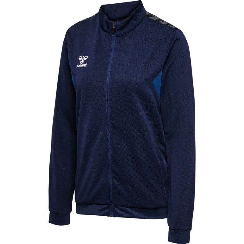 Sweats Hummel Authentic Pl Zip Femme Bleu Marine | 566492-970