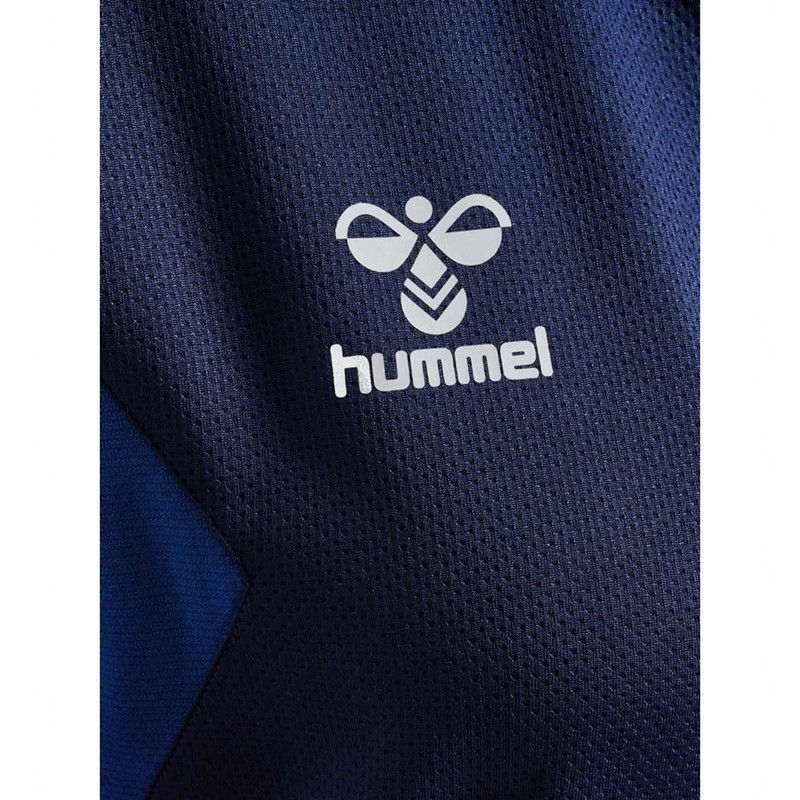 Sweats Hummel Authentic Pl Zip Femme Bleu Marine | 566492-970