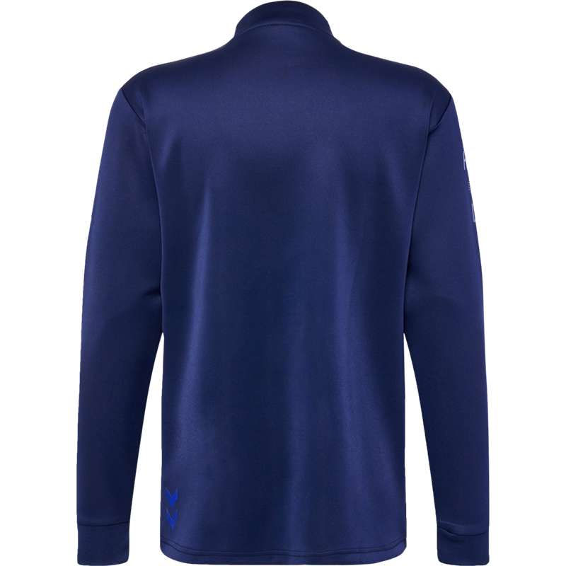 Sweats Hummel Court Half Zip L/S Homme Bleu Marine | 468047-514
