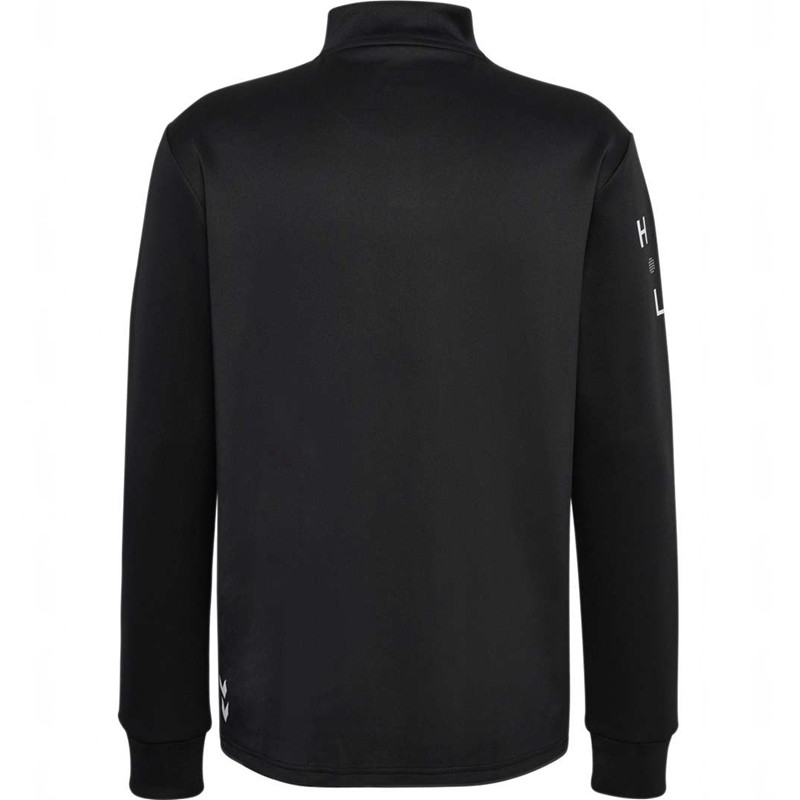 Sweats Hummel Court Half Zip L/S Homme Noir | 756383-794