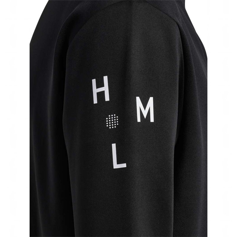 Sweats Hummel Court Half Zip L/S Homme Noir | 756383-794