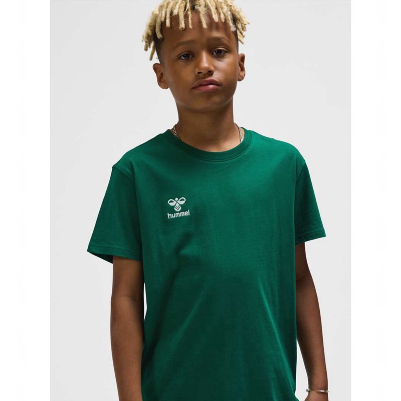 Sweats Hummel Go 2.0 S/S Enfant Vert | 237799-251