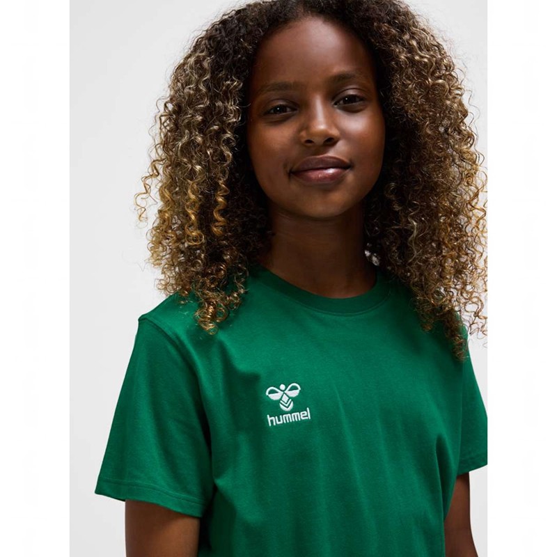 Sweats Hummel Go 2.0 S/S Enfant Vert | 237799-251