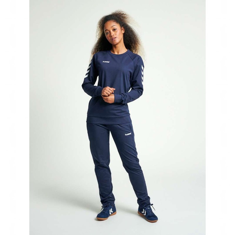 Sweats Hummel Go Cotton Femme Bleu Marine | 210816-489