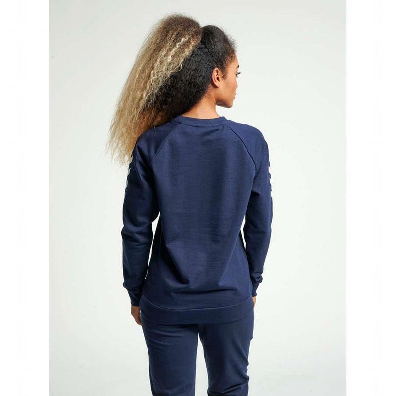 Sweats Hummel Go Cotton Femme Bleu Marine | 210816-489
