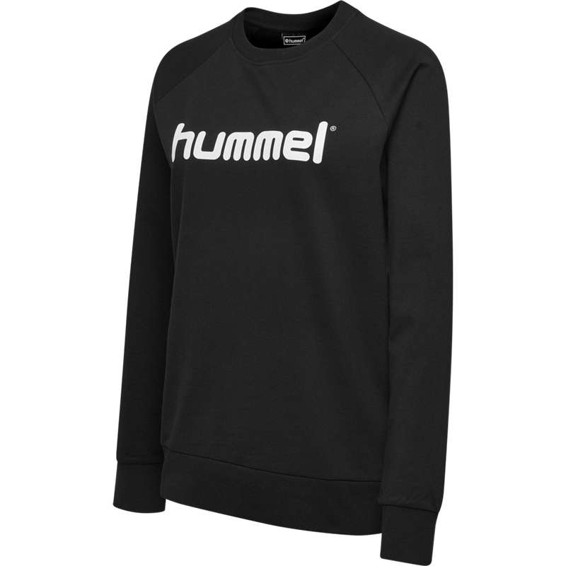 Sweats Hummel Go Cotton Logo Femme Noir | 498009-404
