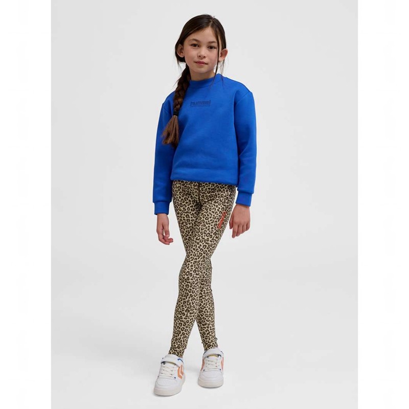 Sweats Hummel Jr Fast Mid Waist Enfant Leopard | 320075-970