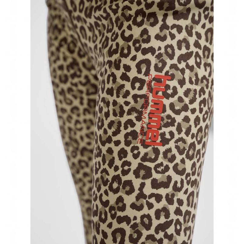 Sweats Hummel Jr Fast Mid Waist Enfant Leopard | 320075-970