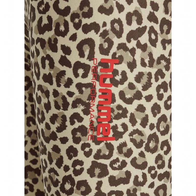 Sweats Hummel Jr Fast Mid Waist Enfant Leopard | 320075-970