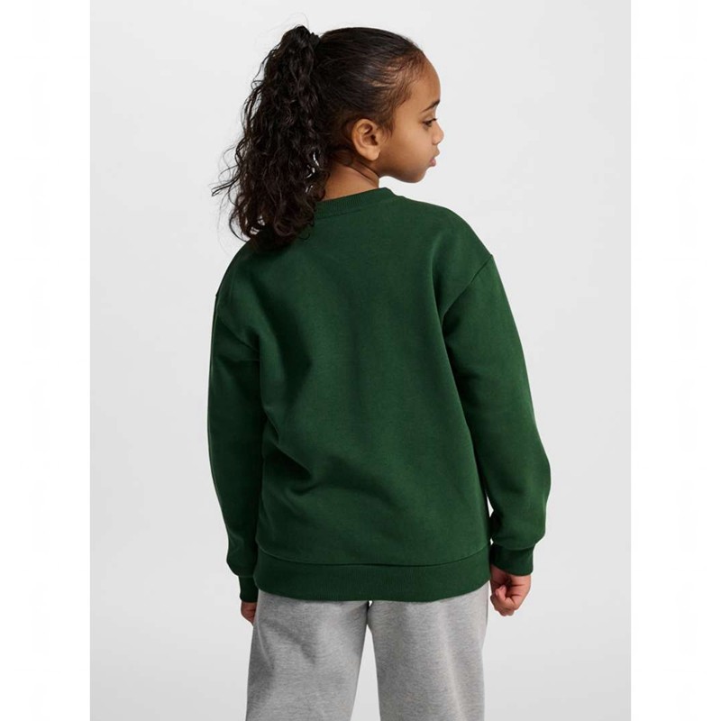 Sweats Hummel Jr Loose Crewneck Bee Enfant Vert | 035357-023