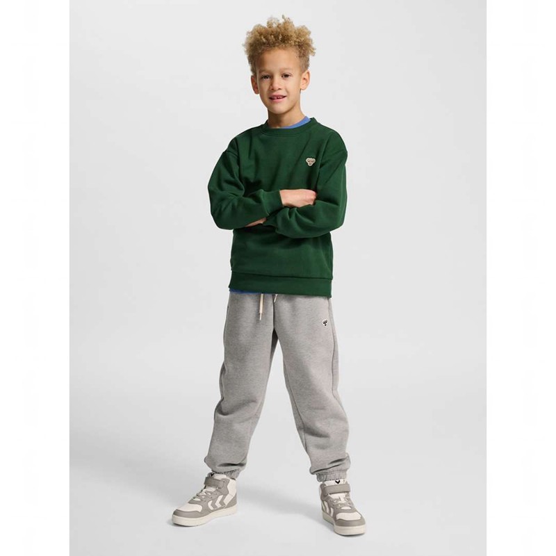 Sweats Hummel Jr Loose Crewneck Bee Enfant Vert | 035357-023