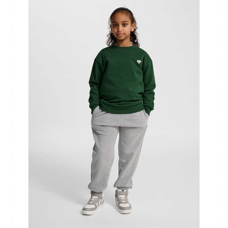 Sweats Hummel Jr Loose Crewneck Bee Enfant Vert | 035357-023