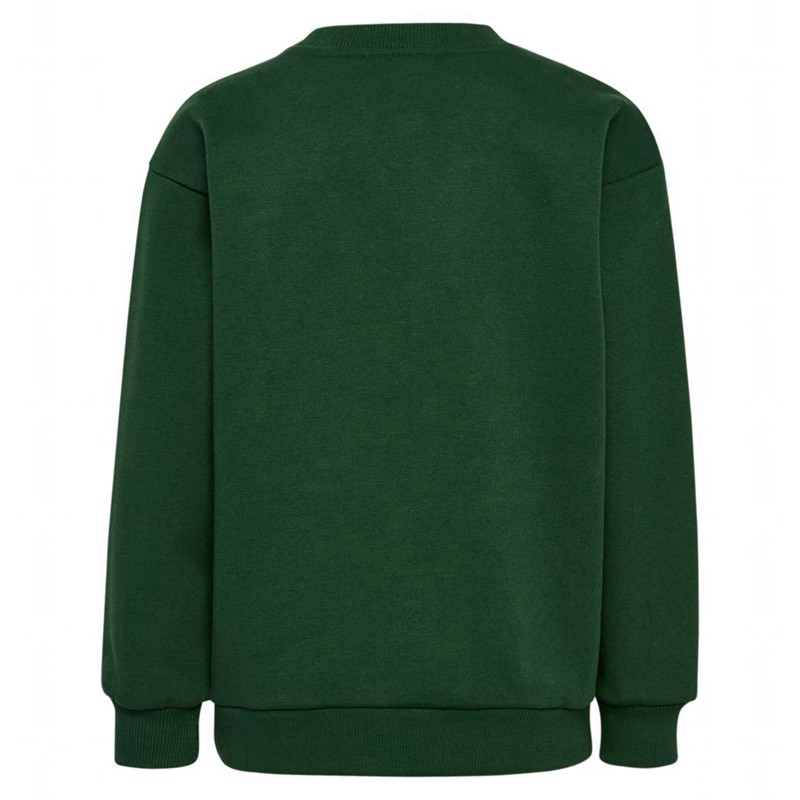 Sweats Hummel Jr Loose Crewneck Bee Enfant Vert | 035357-023