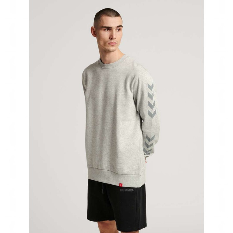 Sweats Hummel Legacy Chevron Homme Grise | 757356-447