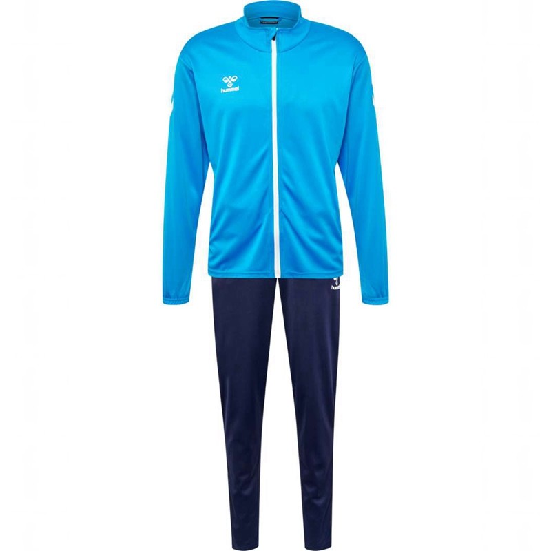 Sweats Hummel Logo Suit Homme Bleu | 613237-716