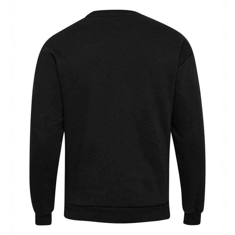 Sweats Hummel Loose Crewneck Bee Homme Noir | 853692-305
