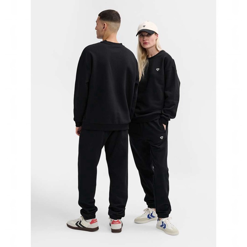Sweats Hummel Loose Crewneck Bee Homme Noir | 853692-305