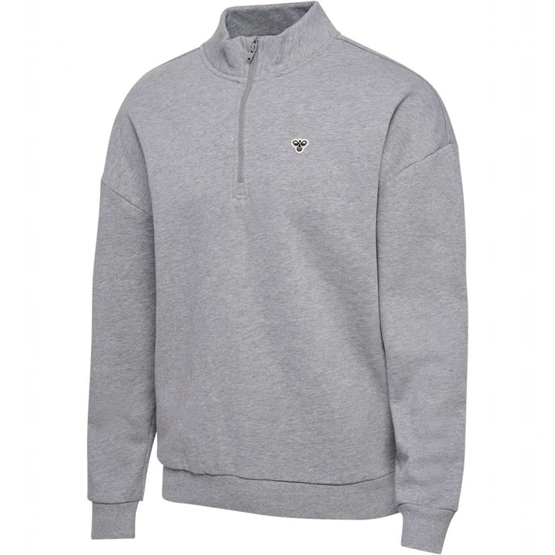 Sweats Hummel Loose Half Zip Bee Femme Grise | 084121-824