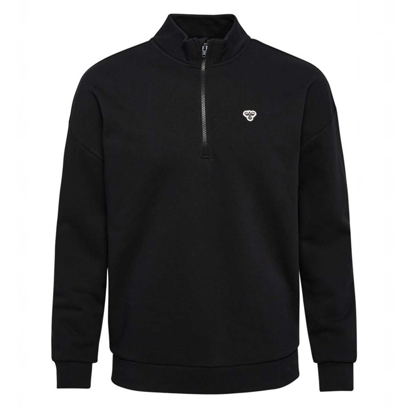 Sweats Hummel Loose Half Zip Bee Homme Noir | 738772-763