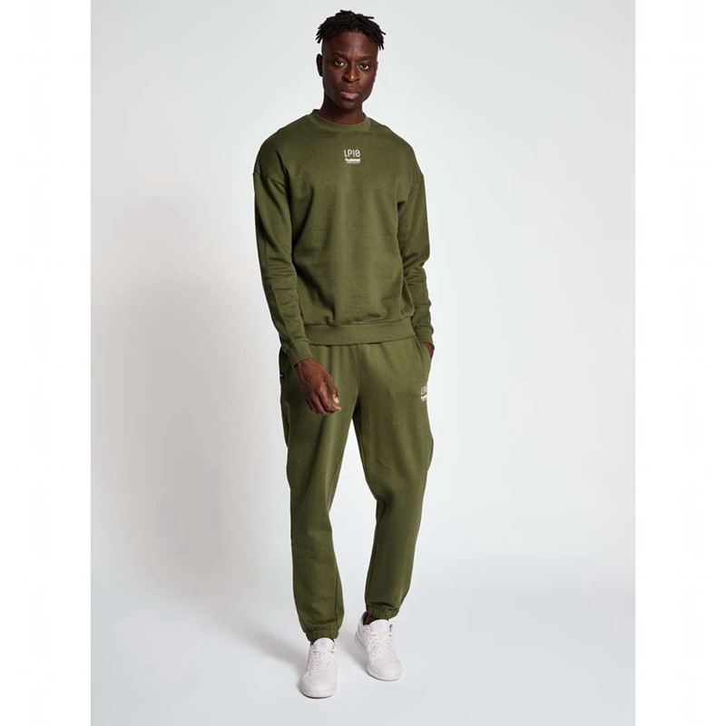 Sweats Hummel Lp10 Boxy Homme Vert | 428739-114