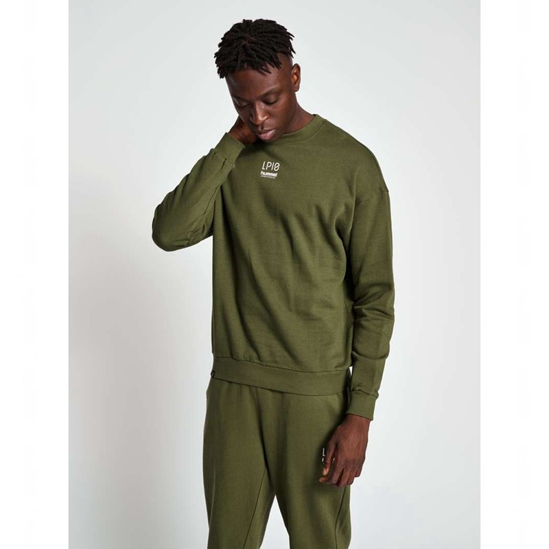 Sweats Hummel Lp10 Boxy Homme Vert | 428739-114