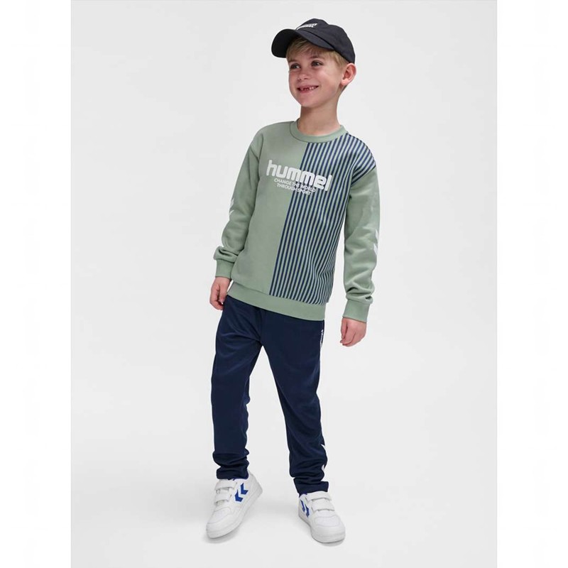 Sweats Hummel Mexi Sweatshirt Enfant Vert | 762280-496