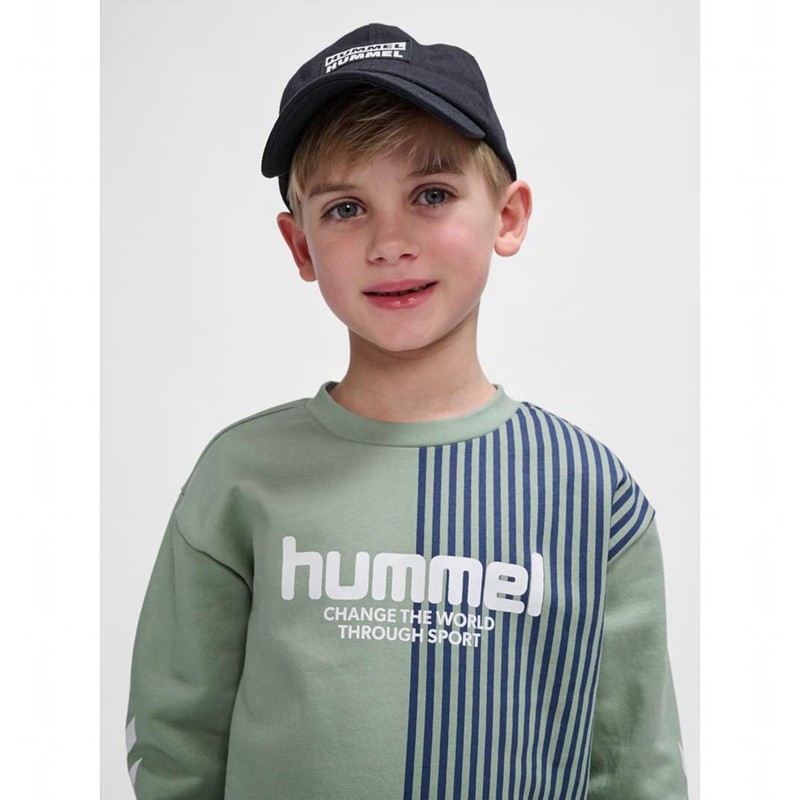Sweats Hummel Mexi Sweatshirt Enfant Vert | 762280-496