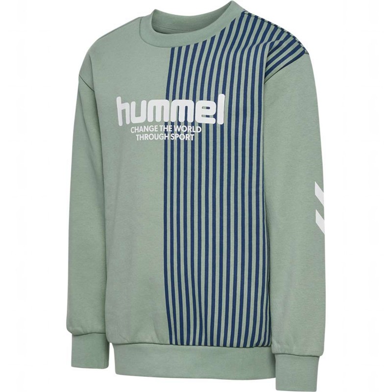 Sweats Hummel Mexi Sweatshirt Enfant Vert | 762280-496