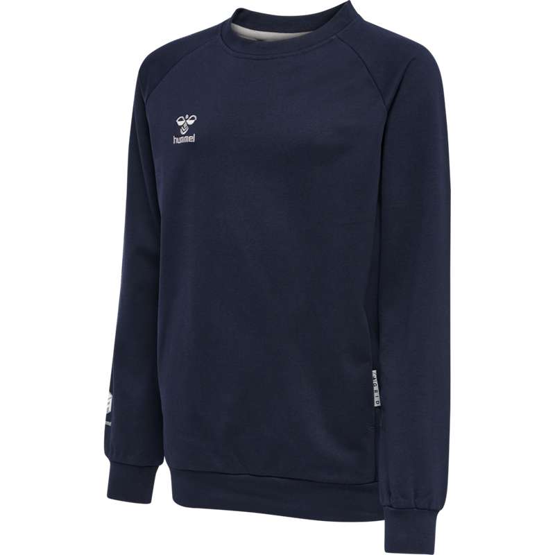 Sweats Hummel Move Grid Cotton Enfant Bleu Marine | 151468-606