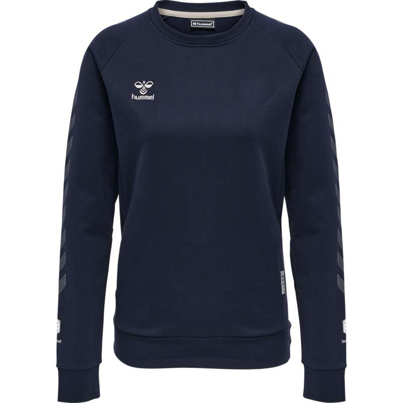 Sweats Hummel Move Grid Cotton Femme Bleu Marine | 277665-790