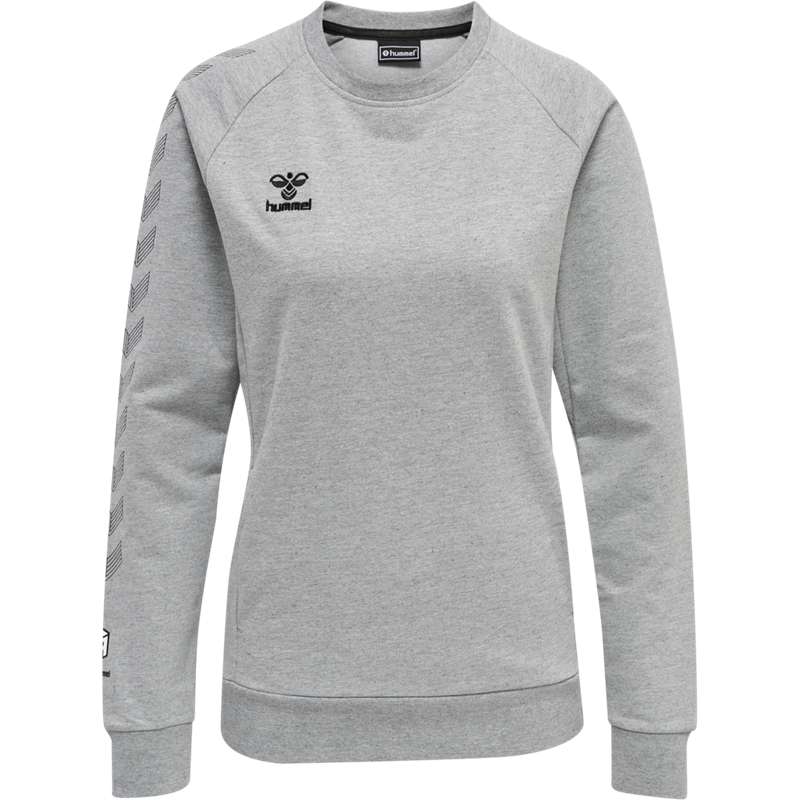 Sweats Hummel Move Grid Cotton Femme Grise | 840064-471