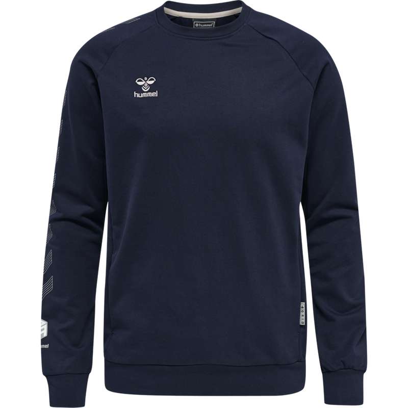 Sweats Hummel Move Grid Cotton Homme Bleu Marine | 190462-842