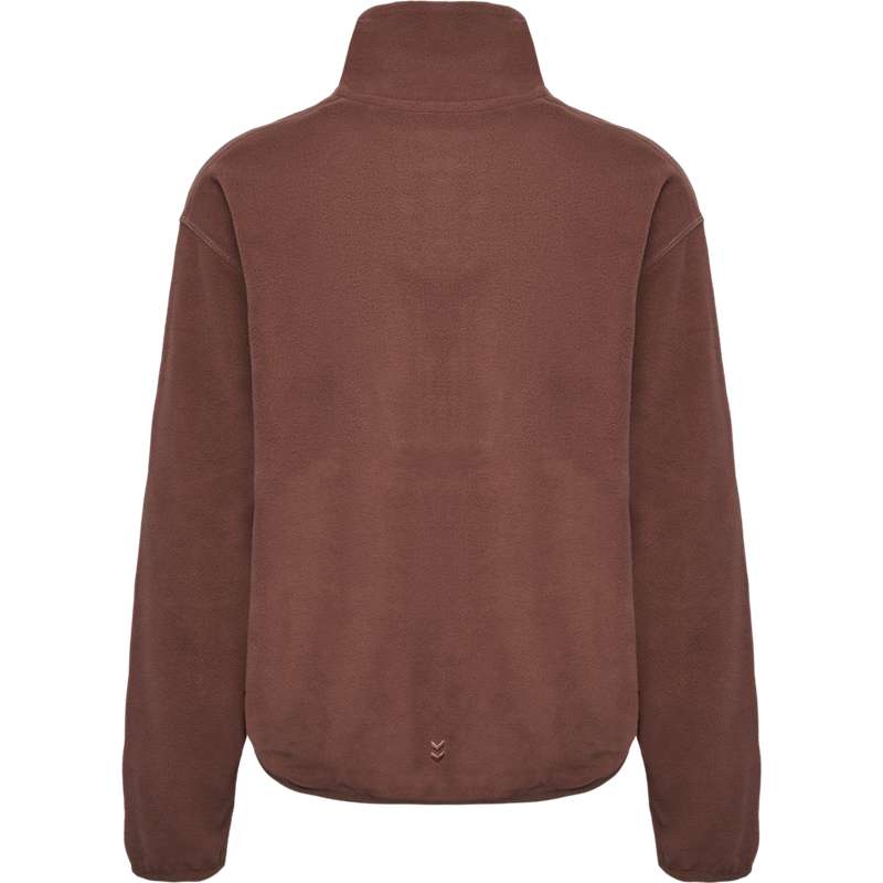 Sweats Hummel Mt Connect Loose Half Zip Femme Marron | 881729-967