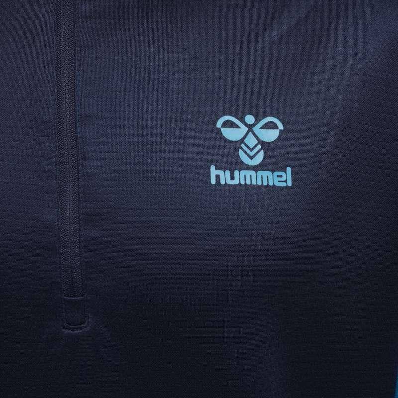 Sweats Hummel Ongrid 1/2 Zip Poly Sweat Homme Bleu Marine | 074333-723