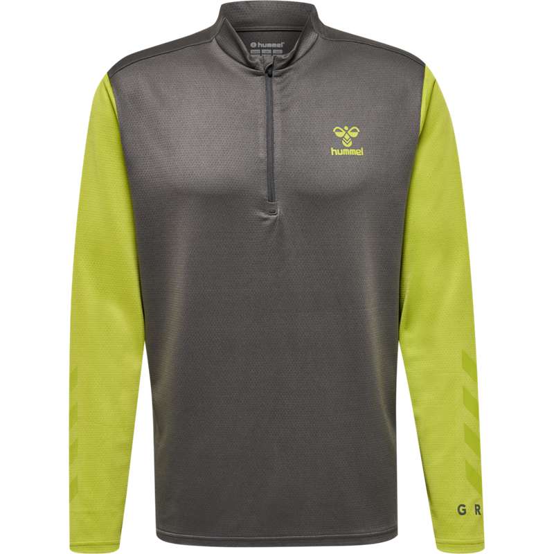 Sweats Hummel Ongrid 1/2 Zip Poly Sweat Homme Grise | 293697-689