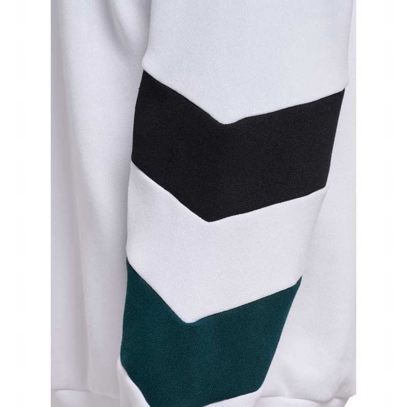Sweats Hummel Oversized Crew Sportswear Homme Blanche | 719942-680