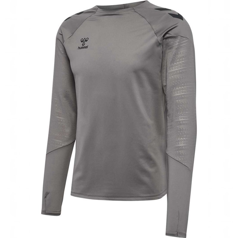 Sweats Hummel Pro Training Crew Sweat Homme Grise | 981910-721