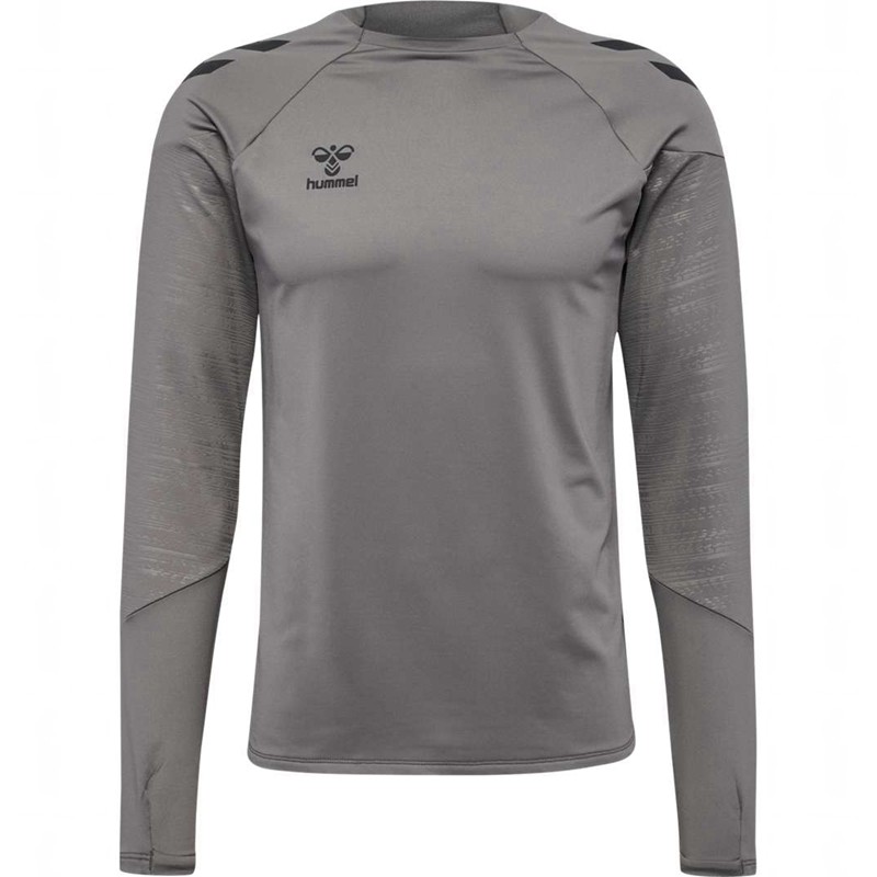 Sweats Hummel Pro Training Crew Sweat Homme Grise | 981910-721