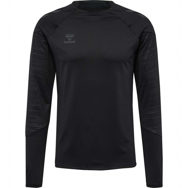 Sweats Hummel Pro Training Crew Sweat Homme Noir | 625372-490