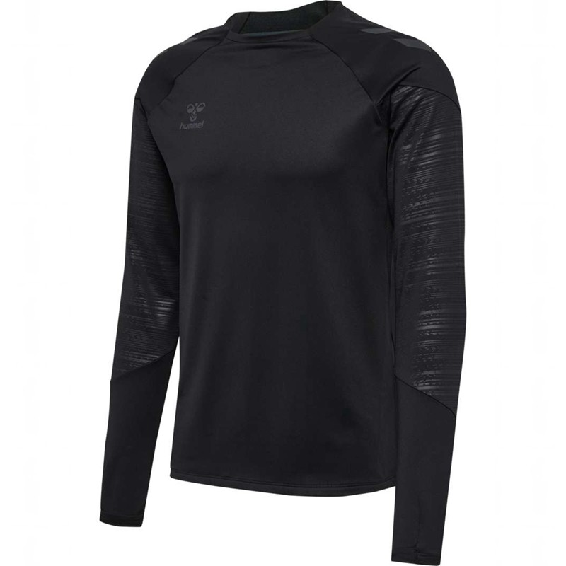 Sweats Hummel Pro Training Crew Sweat Homme Noir | 625372-490