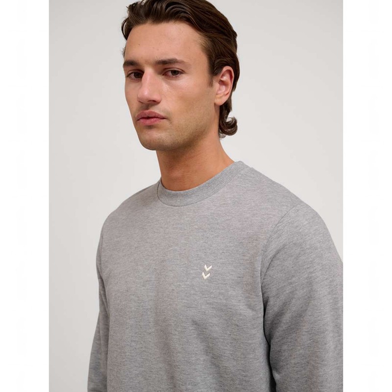Sweats Hummel Pulse Sweat Crewneck Homme Grise | 295386-009